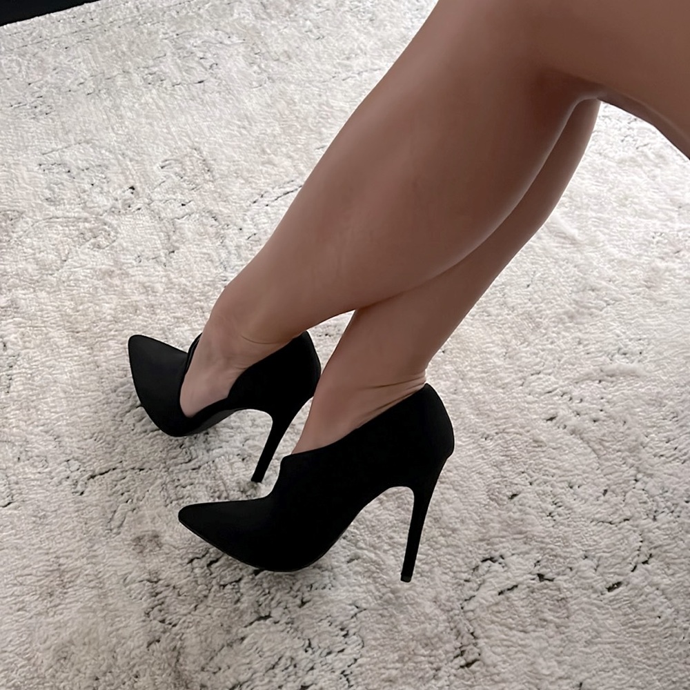 Elegant Black Women's Heels